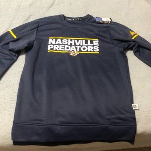 NWT Nashville Predators Crewneck Adidas